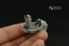 Quinta Studio QD48400 F-16C block 25 3D-Printed & coloured Interior on decal paper (Kinetic 2022 tool) 1/48